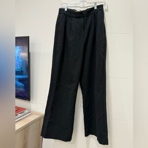 Abercrombie & Fitch black trouser high waist